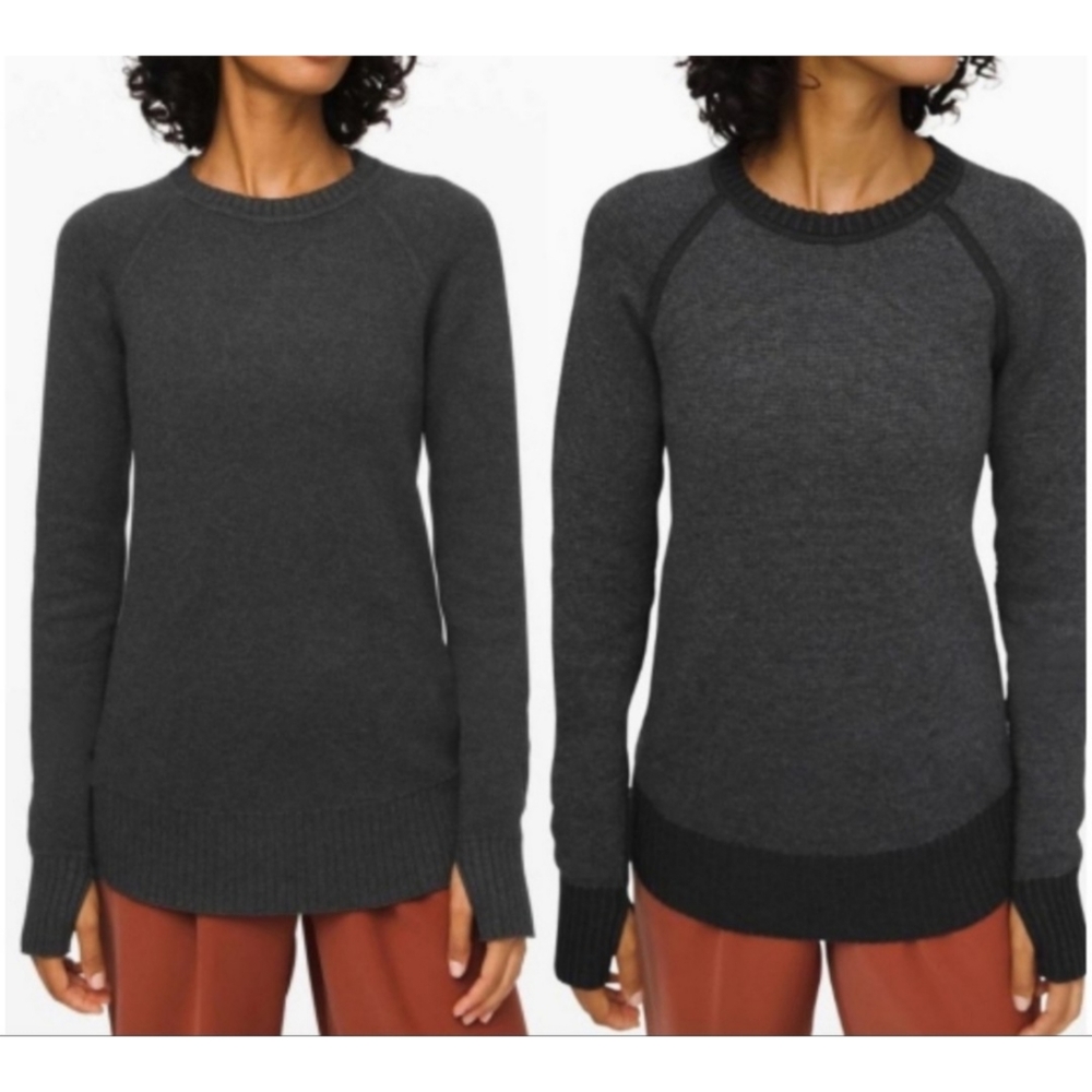 Lululemon XS still lotus reversible sweater